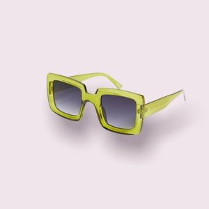 Chunky Oversized 70s Square Frame Sunglasses